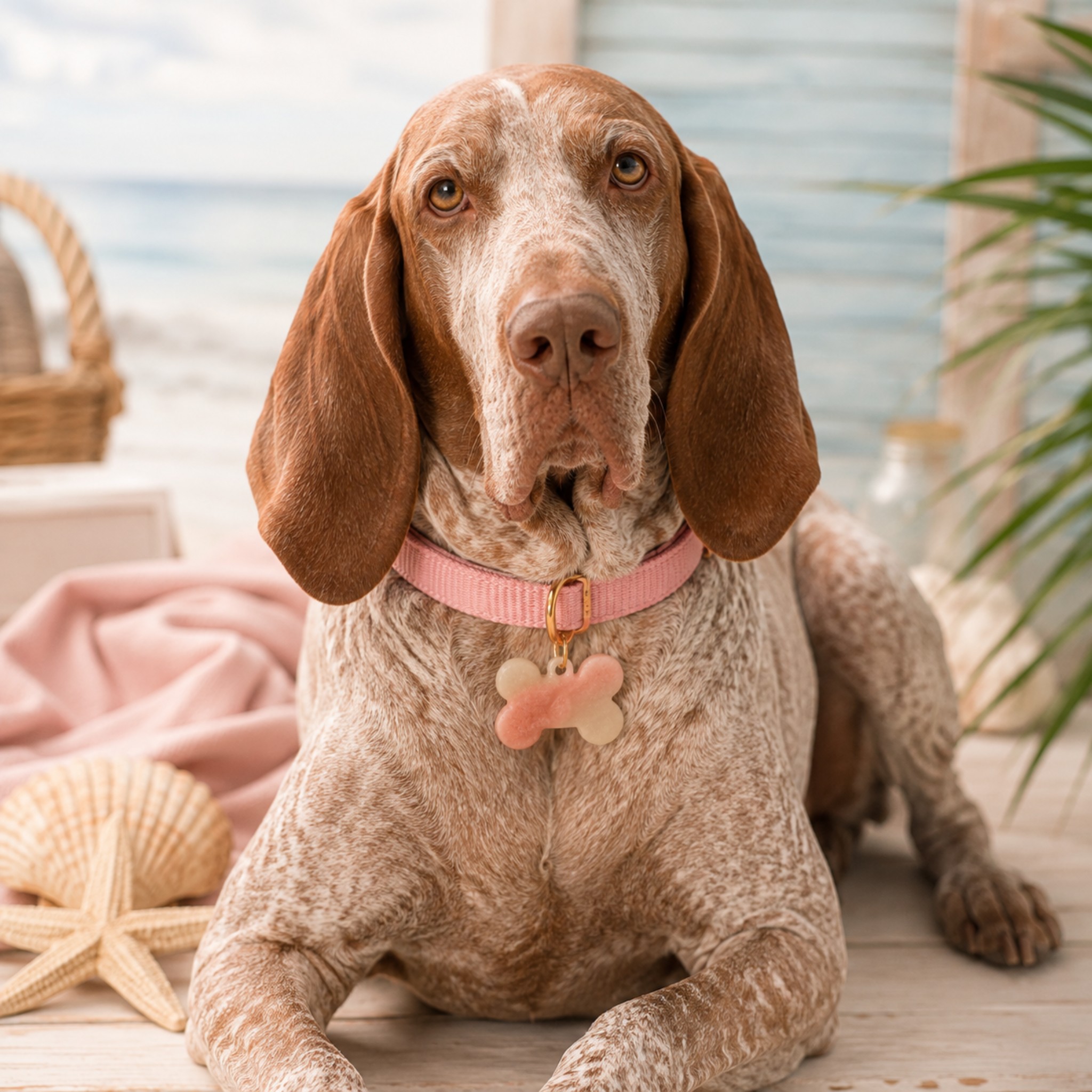Medagliette Personalizzabili in Resina Glitter per Animali